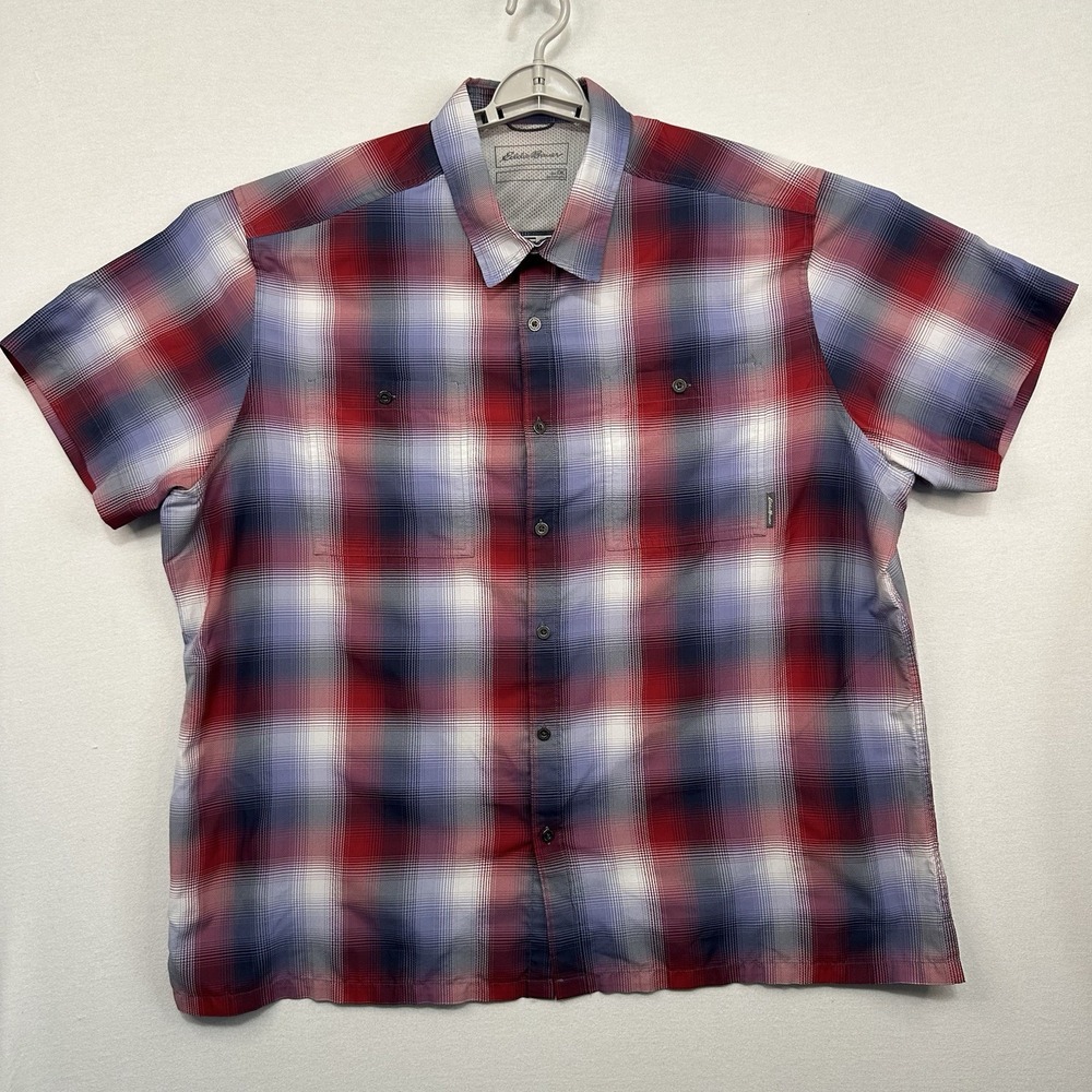 Eddie Bauer Men's Rainier 2.0 Short Sleeve‎ Shirt 2XL